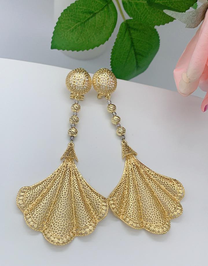 Brazilian Gold Earrings