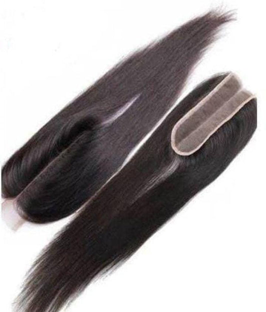 1 Pc 100% Human Hair 2 x 8 Kim K Closure 12 Inches