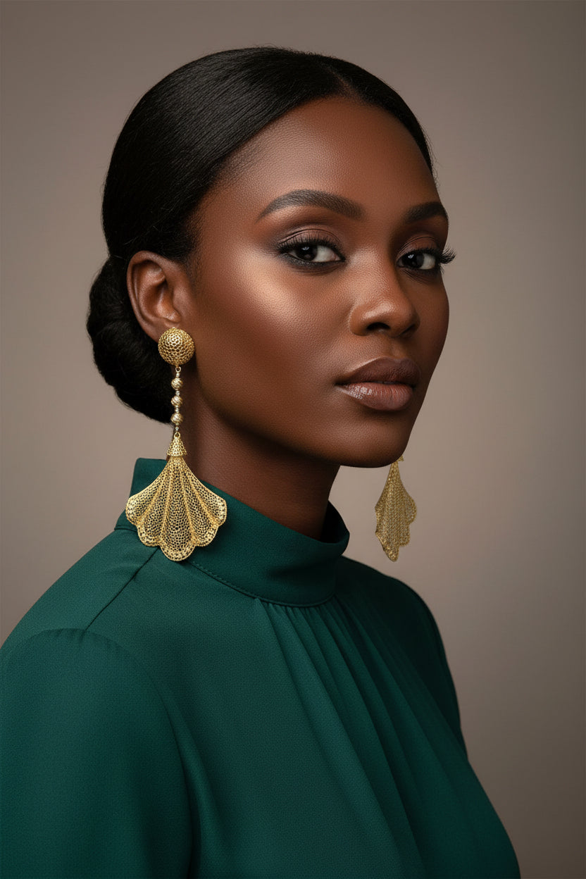Brazilian Gold Earrings