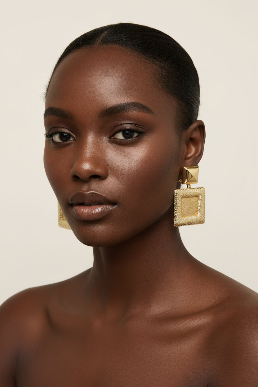 Brazilian Gold Earrings