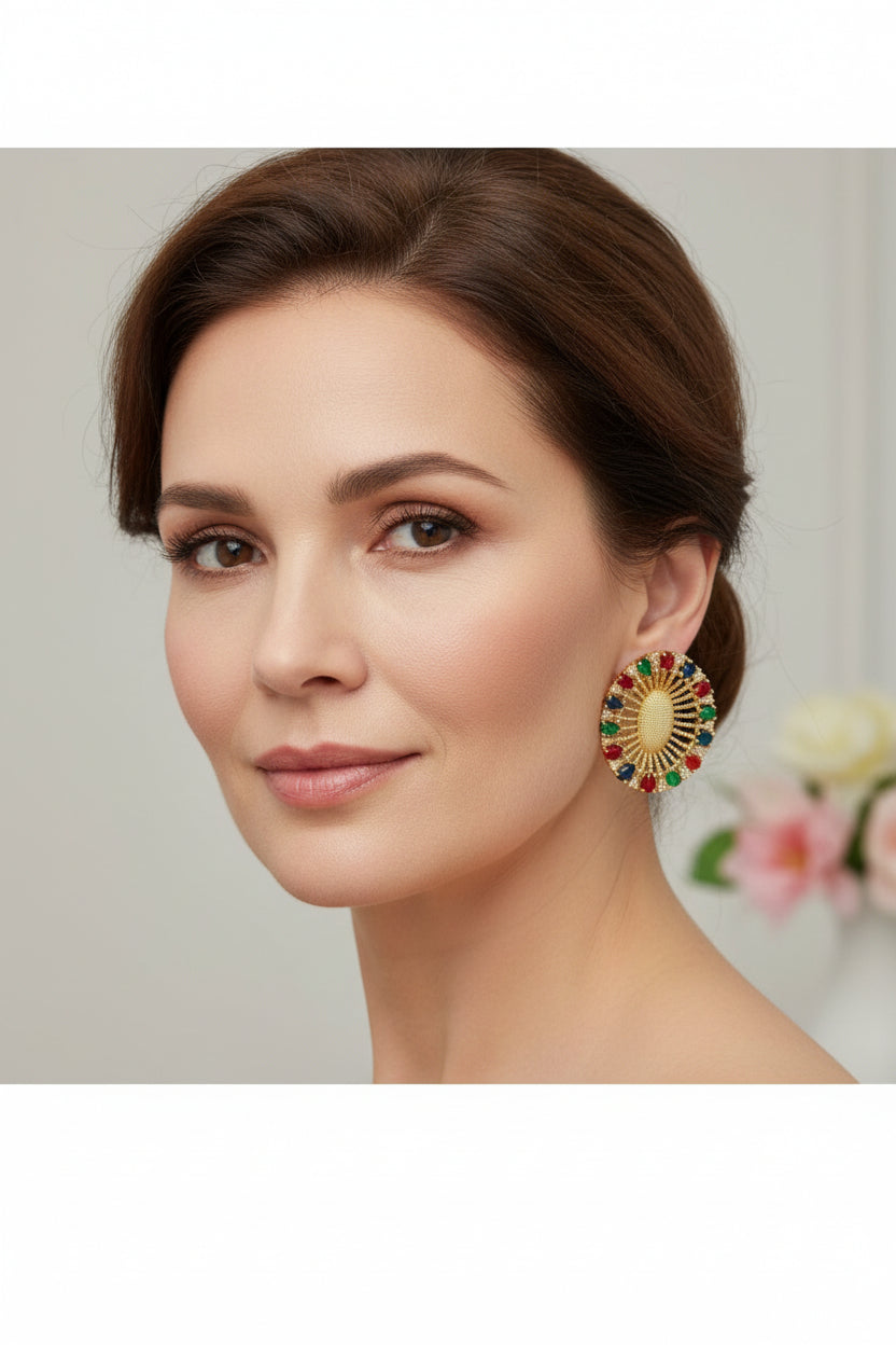 Brazilian Gold Earrings