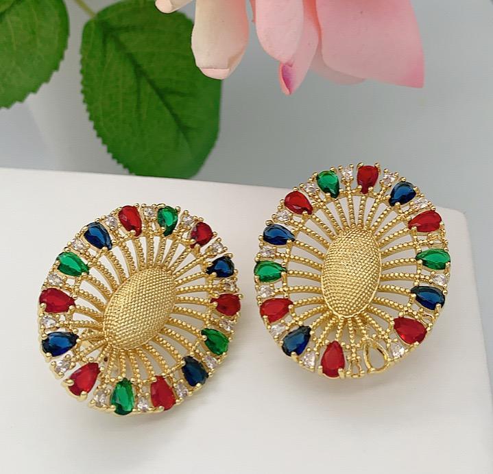Brazilian Gold Earrings