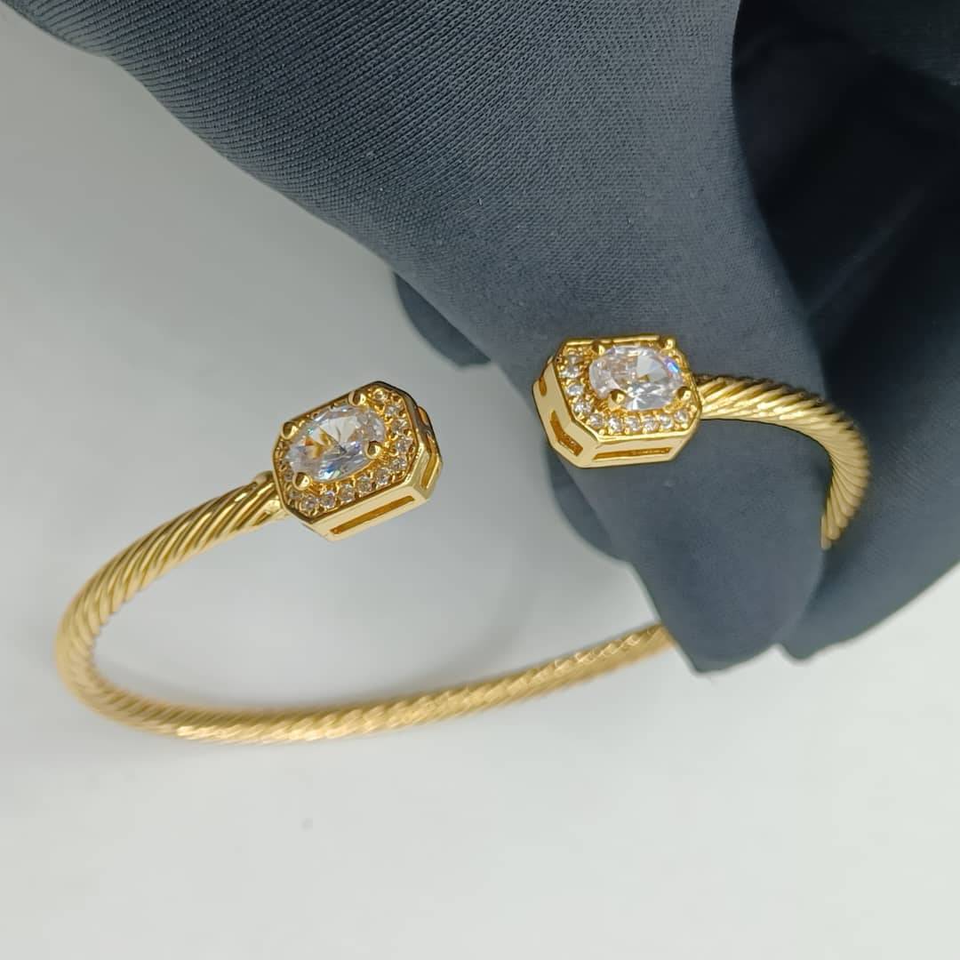 Brazilian Gold Bangle Birthday Gift