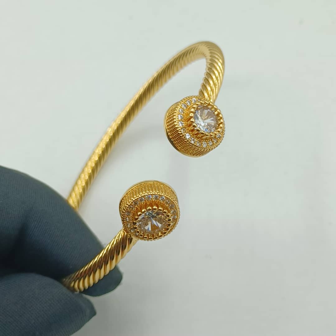 Brazilian Gold Bangle Birthday Gift
