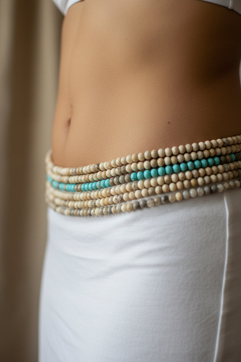 2 Pcs Elegant African Gold Ball Beads for Plus Size Women