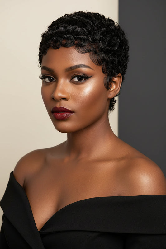 Full Frontal Chioma Wig 100% Human Hair Black