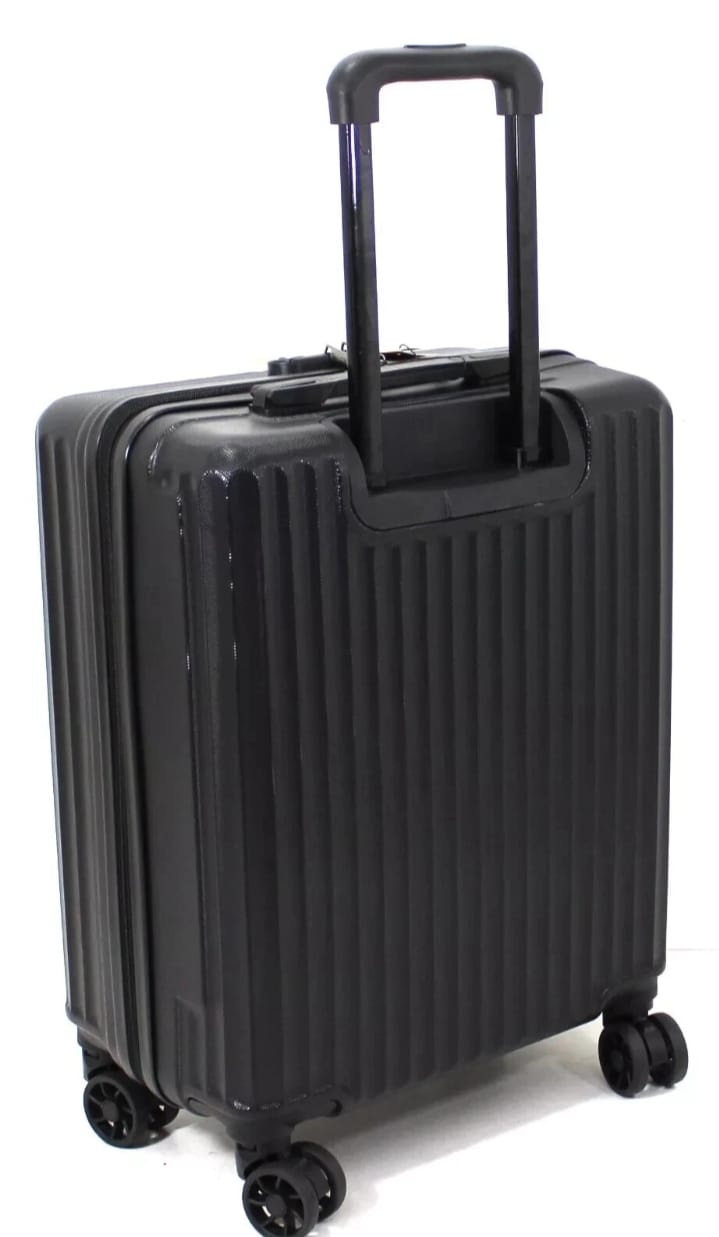 48cm Hard Shell 4 Wheel Cabin Case Light Weight Hard Luggage Line Cabin Approved 4 Wheel Trolley Bag Hand Luggage Case With Fitted Lock