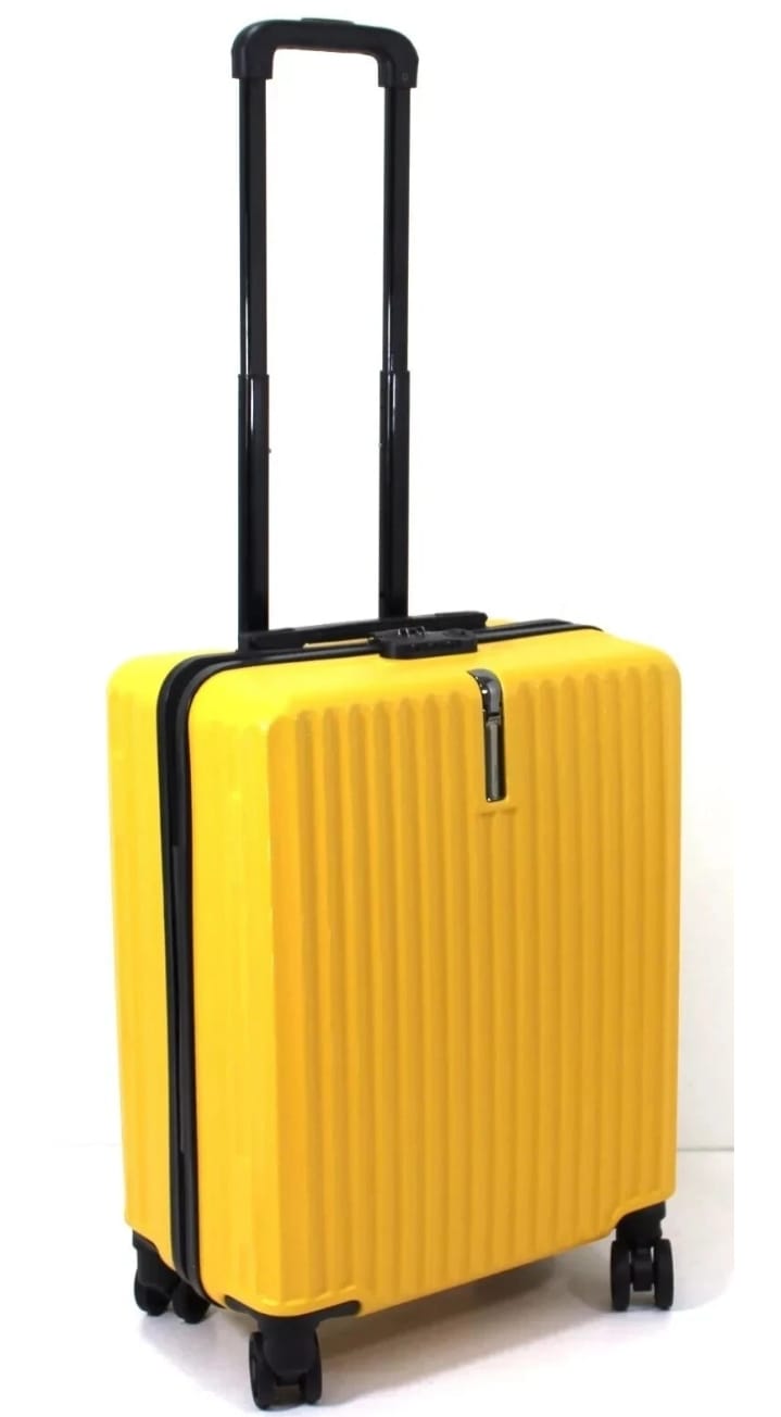 48cm Hard Shell 4 Wheel Cabin Case Light Weight Hard Luggage Line Cabin Approved 4 Wheel Trolley Bag Hand Luggage Case With Fitted Lock