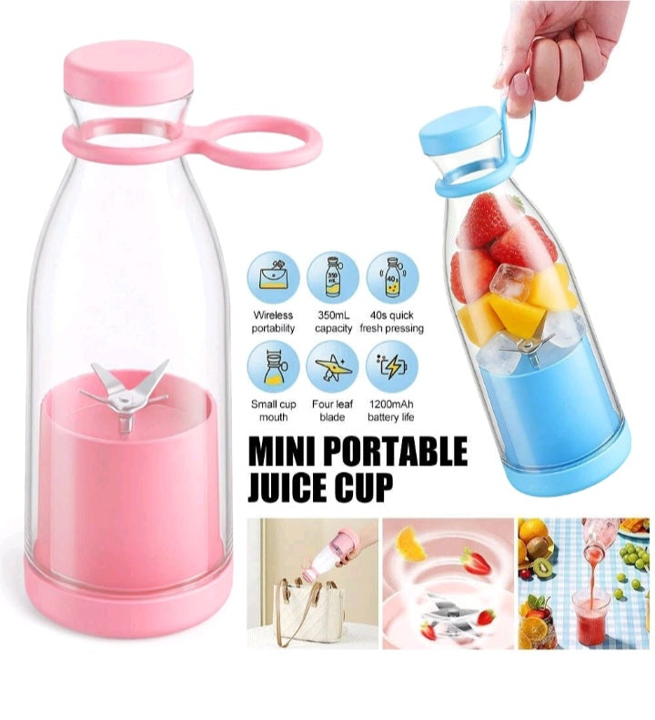 Portable Blender Personal Bottle Powerful Mini Fresh Juice Blender Juicing Cup