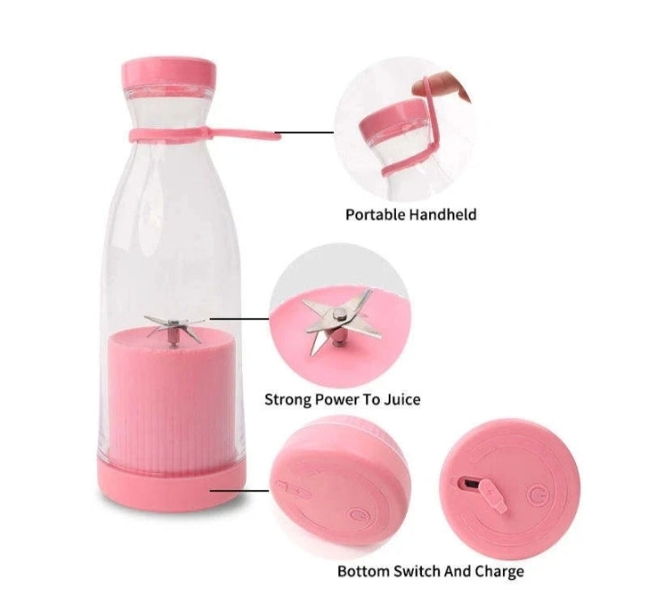 Portable Blender Personal Bottle Powerful Mini Fresh Juice Blender Juicing Cup