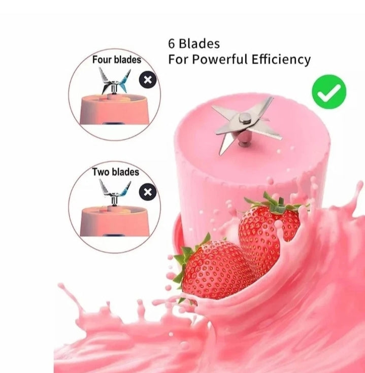 Portable Blender Personal Bottle Powerful Mini Fresh Juice Blender Juicing Cup