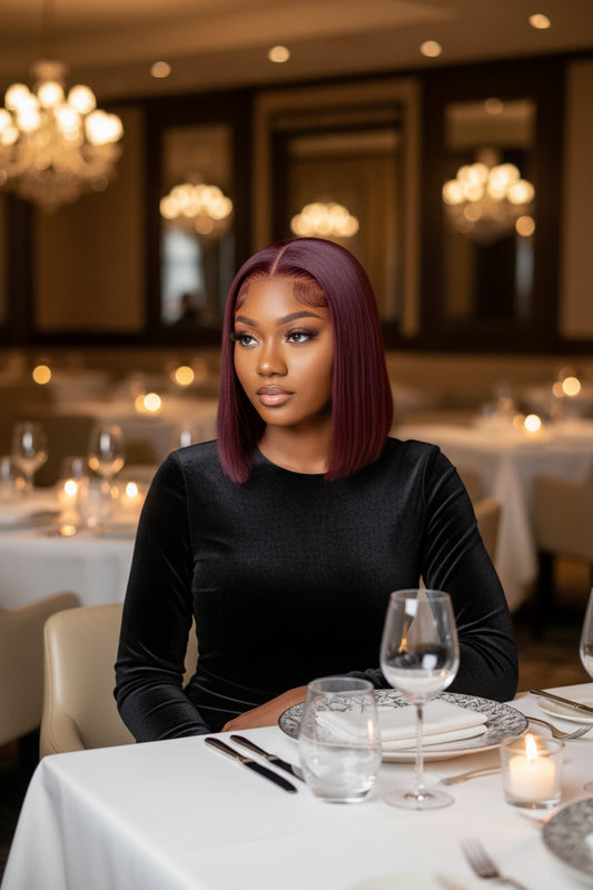 5 x 4 Lace Frontal Wig 100% Human Hair For Women HD Transparent Lace 12 Inches Straight Lace Front Wig Human Hair With Baby Hair.